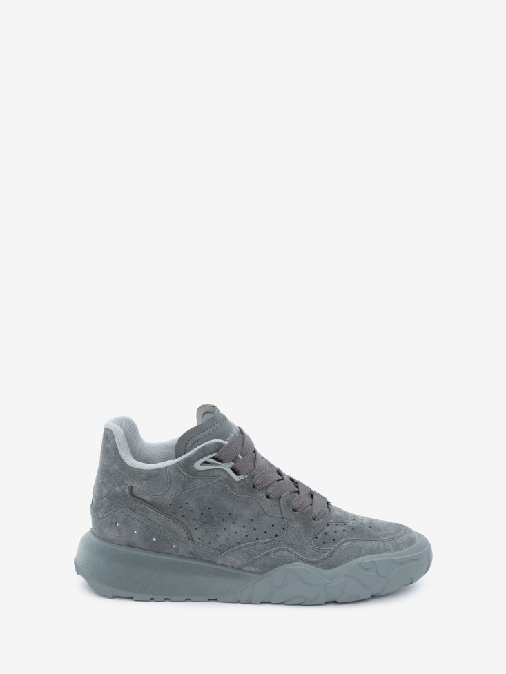 Men's Court Trainer Fashion Alexander McQueen Grey