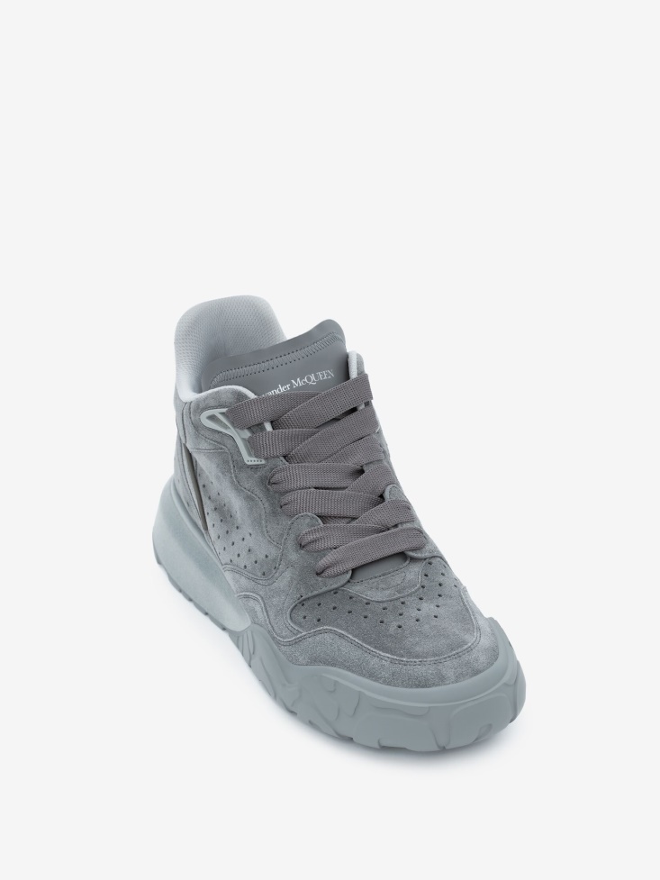 Men's Court Trainer Fashion Alexander McQueen Grey