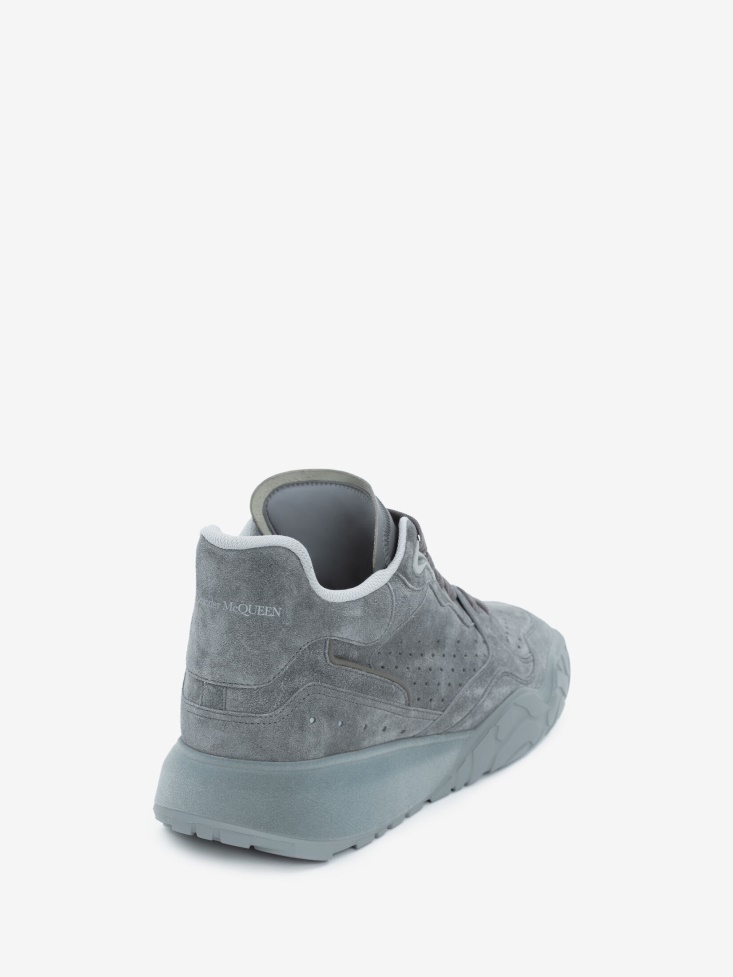 Men's Court Trainer Fashion Alexander McQueen Grey