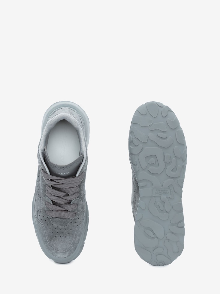 Men's Court Trainer Fashion Alexander McQueen Grey