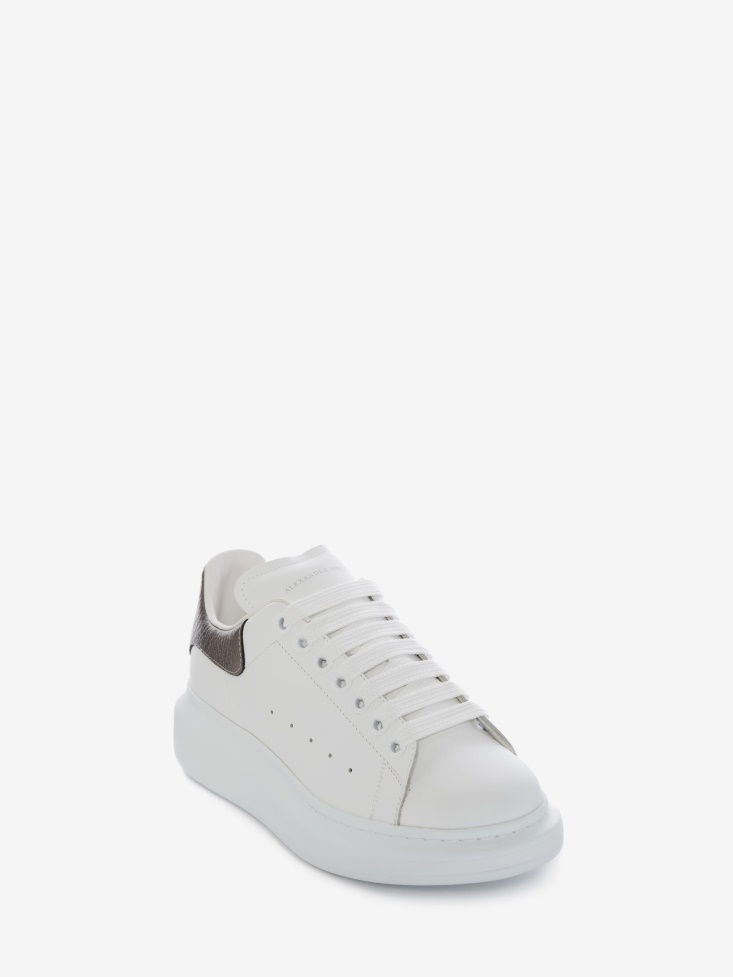 Fashion Alexander McQueen Black Pearl Women's Oversized Sneaker