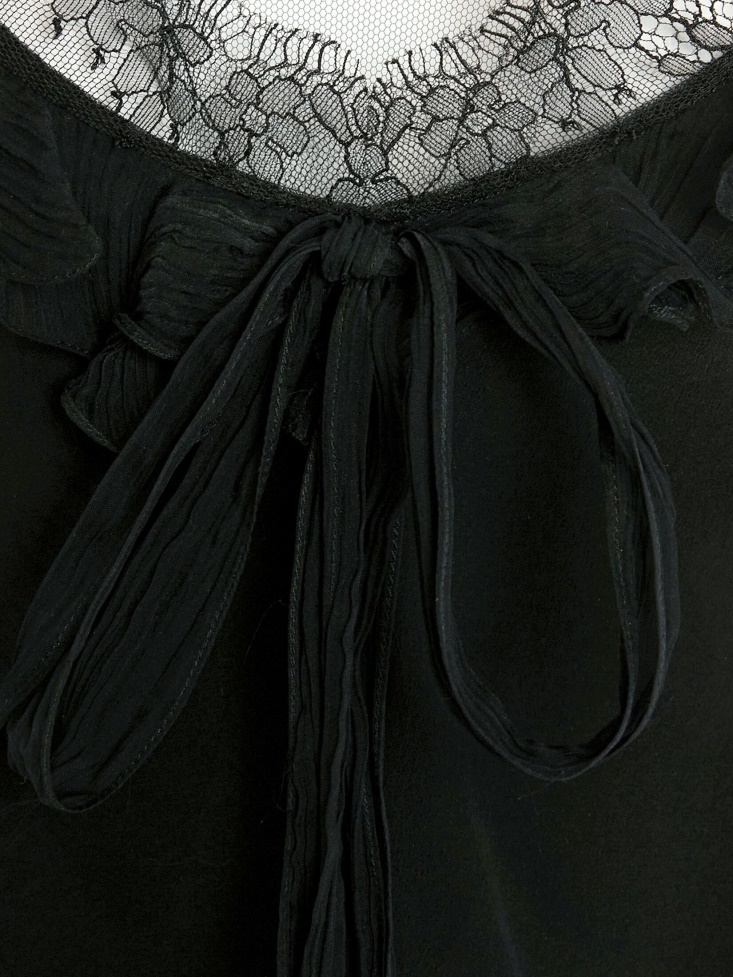 Fashion Alexander McQueen Women's Ruffle Detail Camisole Black