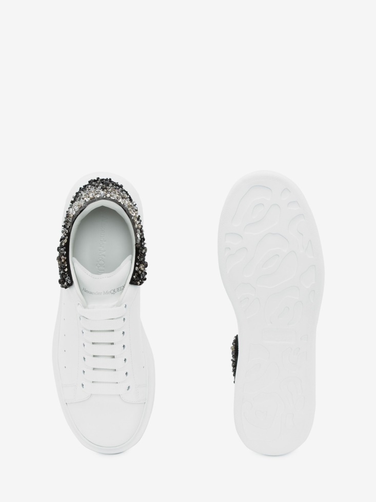 Men's Oversized Sneaker Fashion Alexander McQueen White/Black/Multicolour
