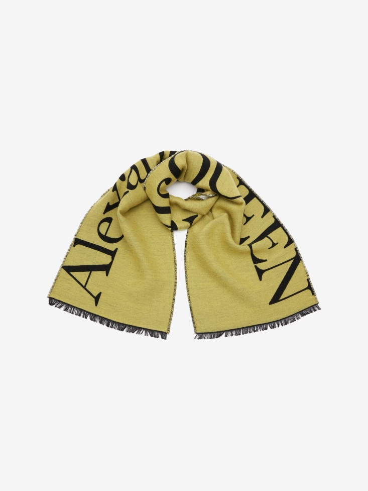 Sun/Black Women's Mushroom Spore in Scarf Fashion Alexander McQueen