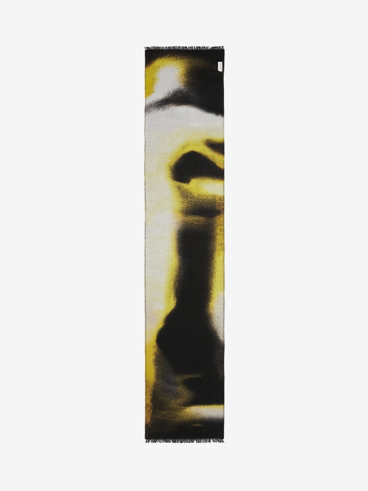 Sun/Black Women's Mushroom Spore in Scarf Fashion Alexander McQueen