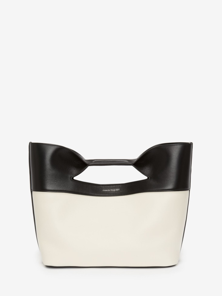 Fashion Alexander McQueen Women's The Bow Black/White