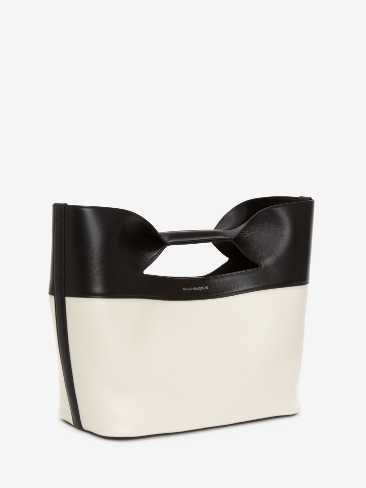 Fashion Alexander McQueen Women's The Bow Black/White