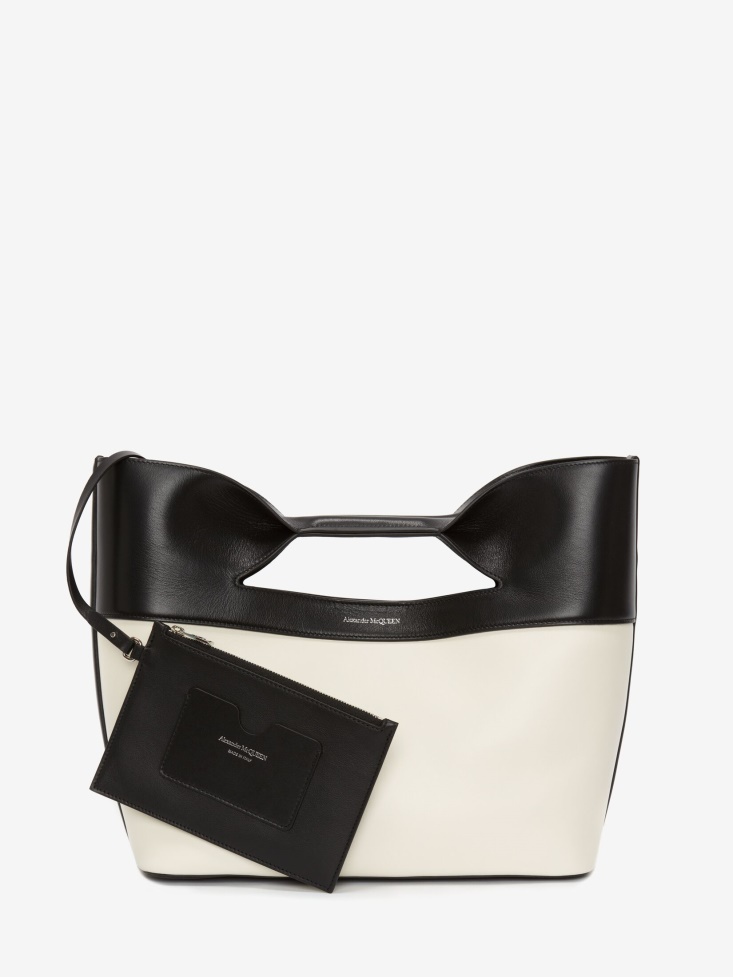 Fashion Alexander McQueen Women's The Bow Black/White