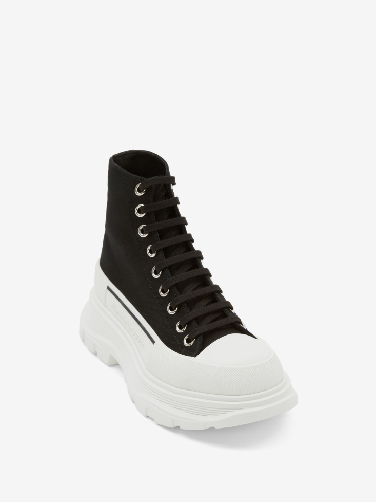 Fashion Alexander McQueen in Black Men's Tread Slick Boot