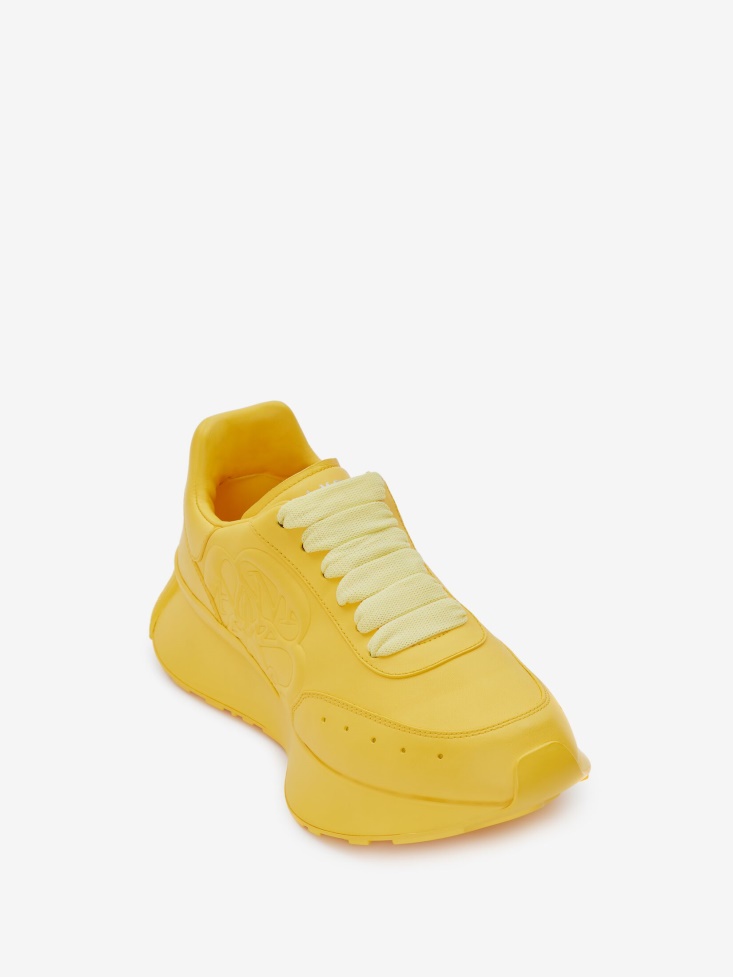 Pop Yellow Women's Sprint Runner Fashion Alexander McQueen