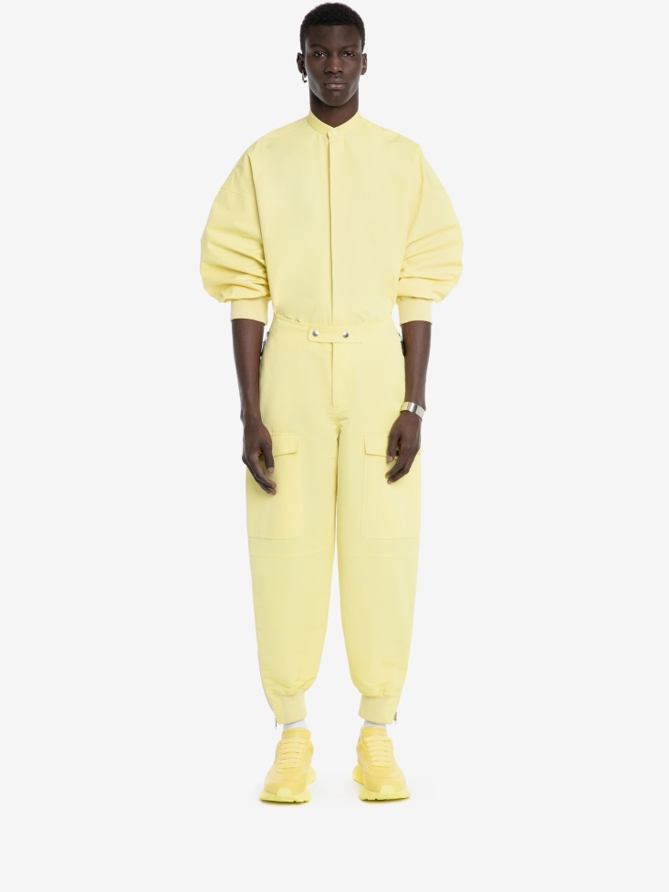 Fashion Alexander McQueen Men's Parachute Trousers Dawn