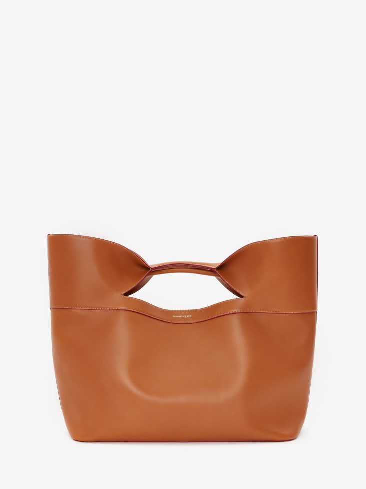 Women's The Bow Fashion Alexander McQueen Tan