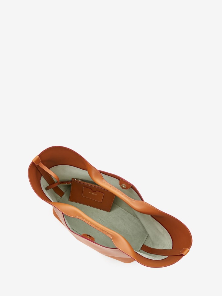 Women's The Bow Fashion Alexander McQueen Tan