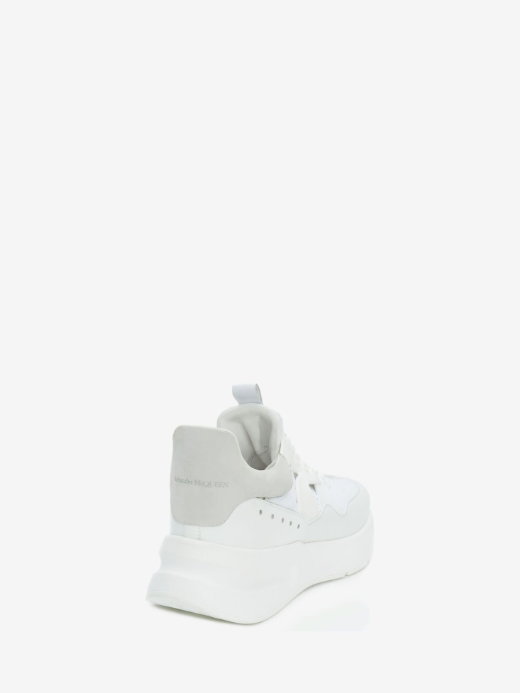 White Men's Oversized Runner Fashion Alexander McQueen