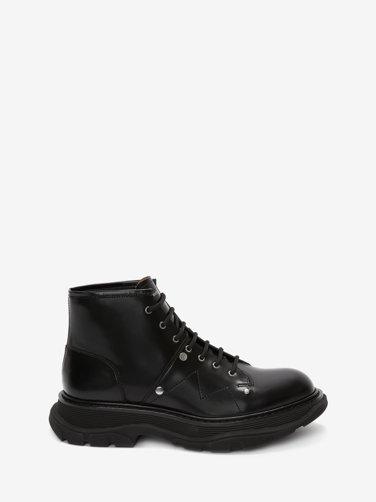 Fashion Alexander McQueen Black Men's Tread Slick Boot