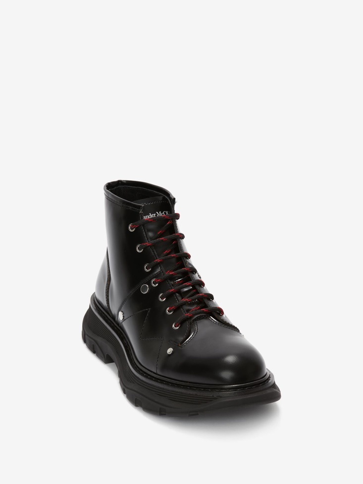 Fashion Alexander McQueen Black Men's Tread Slick Boot
