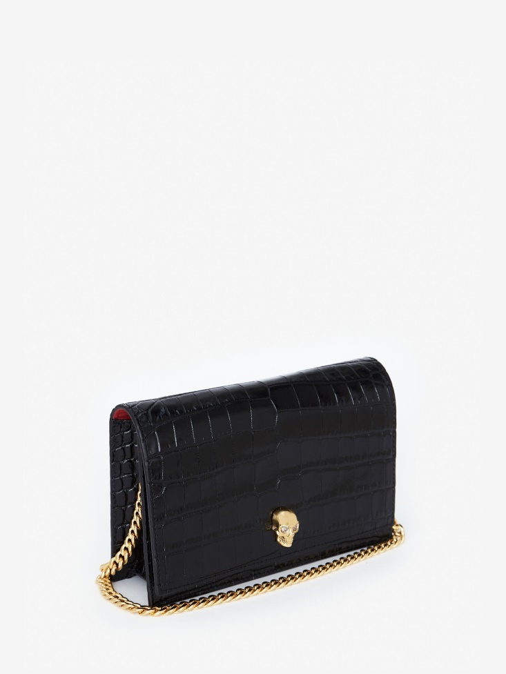 Women's Small Skull Bag Black Fashion Alexander McQueen