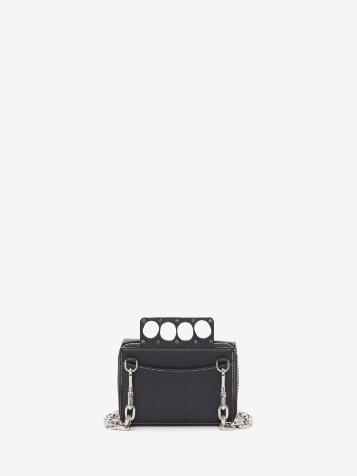 Black Fashion Alexander McQueen Men's The Grip Mini Bag