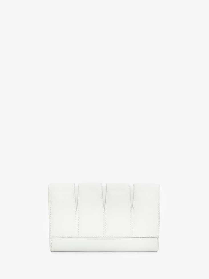 Fashion Alexander McQueen Ivory Women's The Slash Clutch