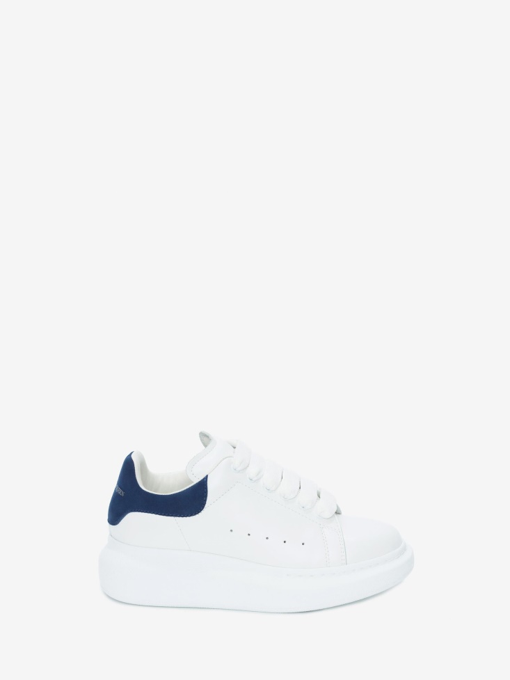 Paris Blue Fashion Alexander McQueen Kids Oversized Sneaker