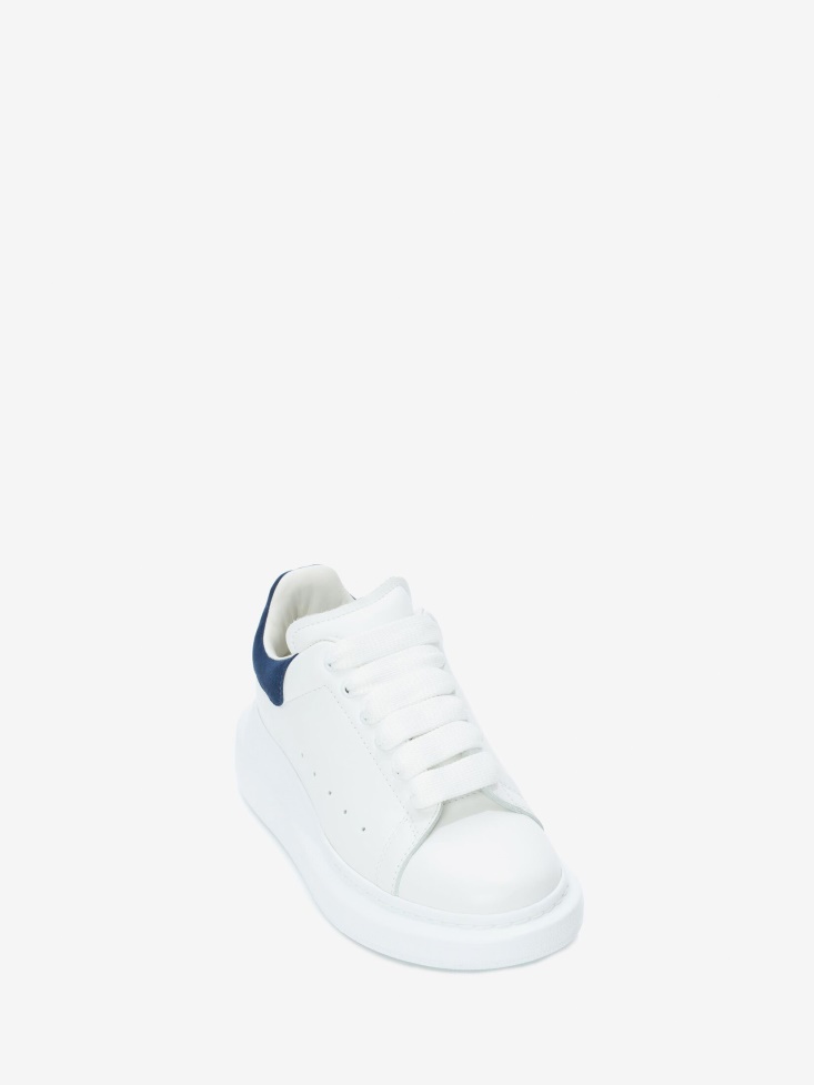 Paris Blue Fashion Alexander McQueen Kids Oversized Sneaker