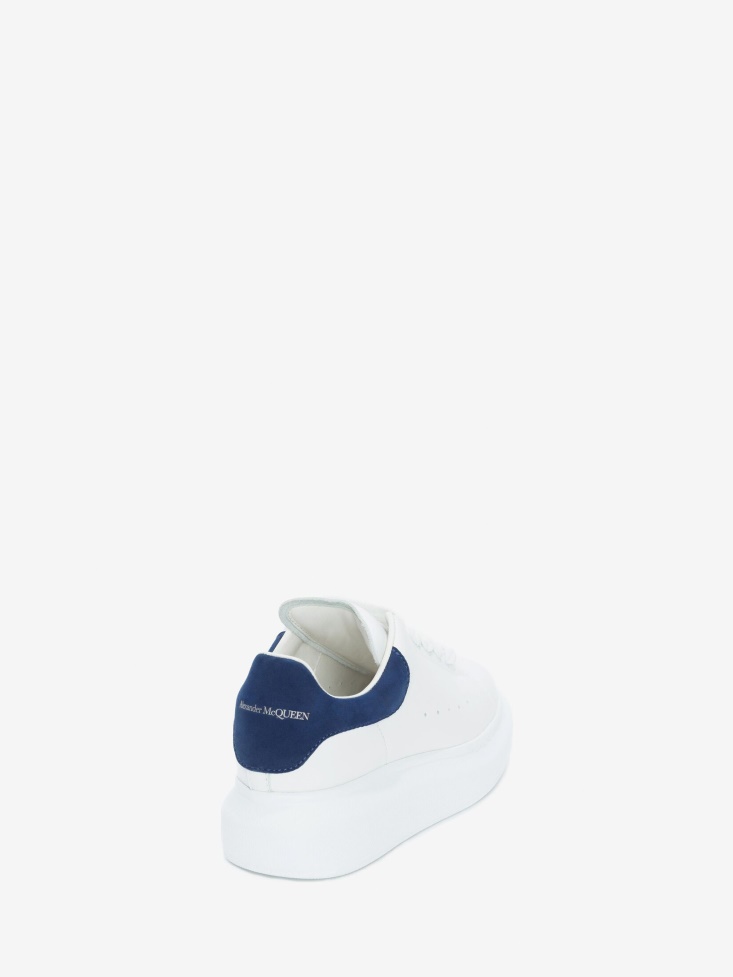 Paris Blue Fashion Alexander McQueen Kids Oversized Sneaker