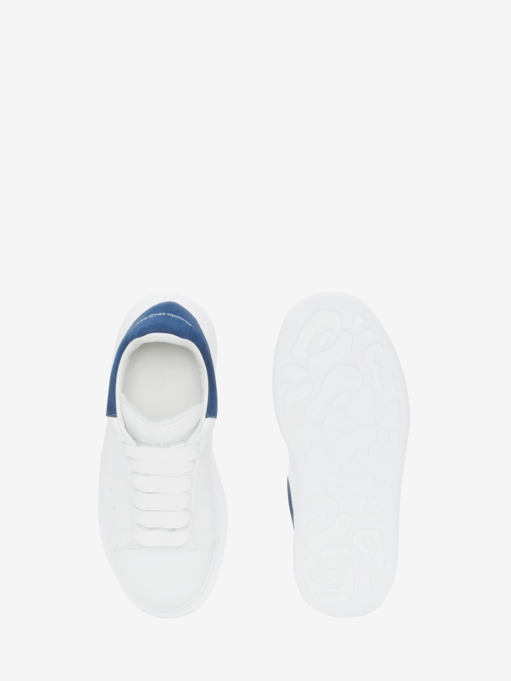 Paris Blue Fashion Alexander McQueen Kids Oversized Sneaker