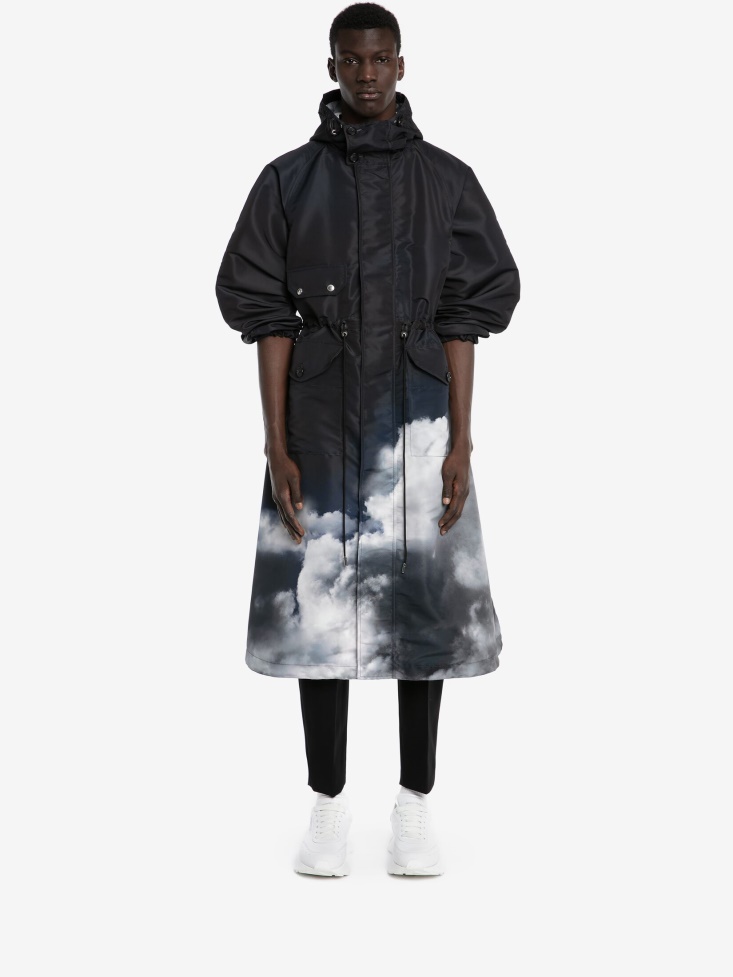 Fashion Alexander McQueen Men's Storm Sky Parka Storm