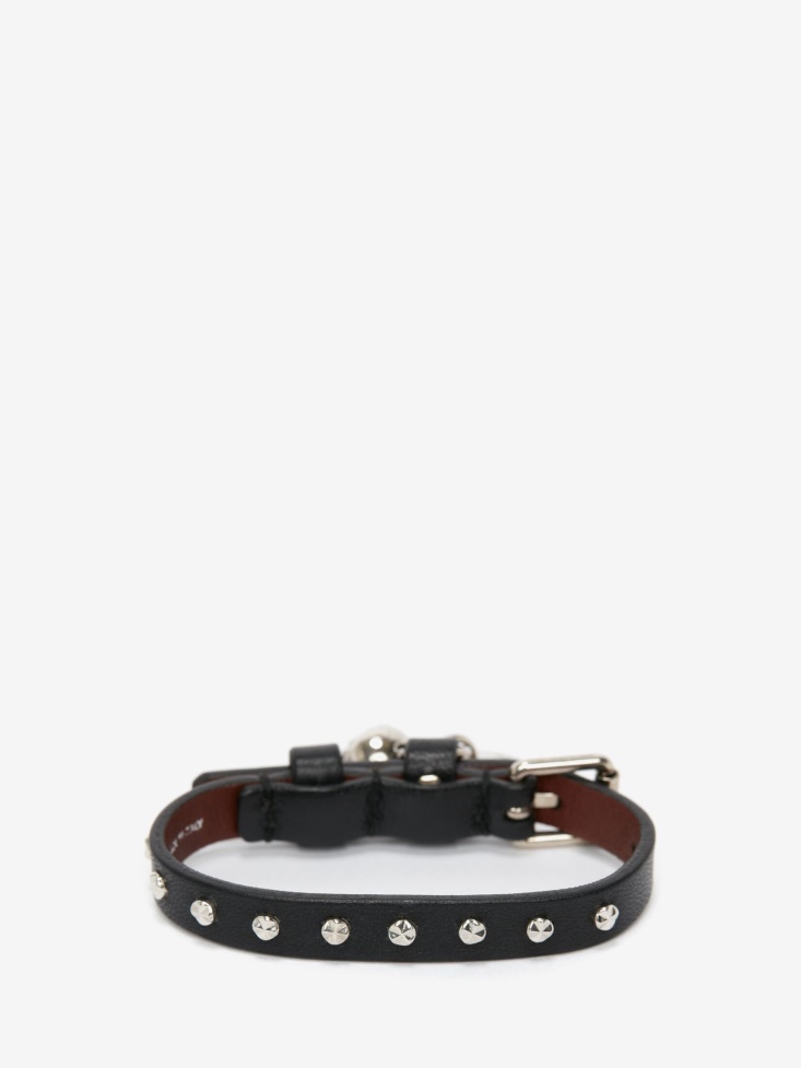Men's Skull Bracelet Black Fashion Alexander McQueen