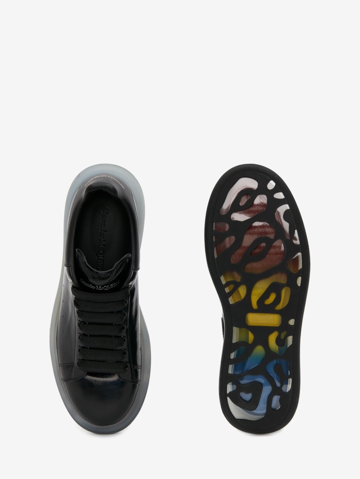 Fashion Alexander McQueen Men's Oversized Sneaker in Black
