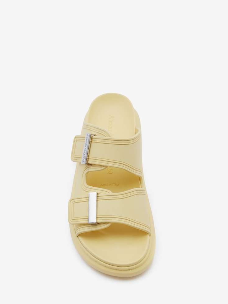 Yellow Fashion Alexander McQueen Women's Hybrid Slide