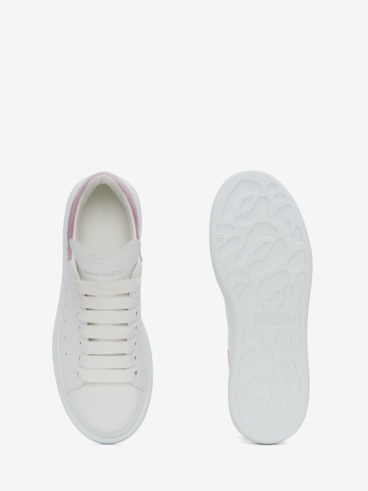 White Fashion Alexander McQueen Women's Oversized Sneaker