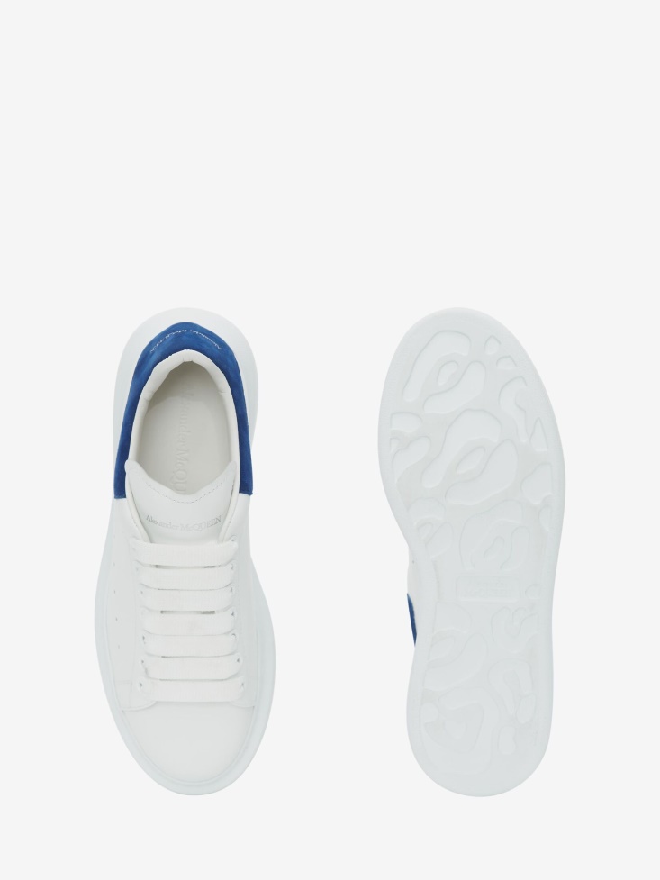 Women's Oversized Sneaker Paris Blue Fashion Alexander McQueen