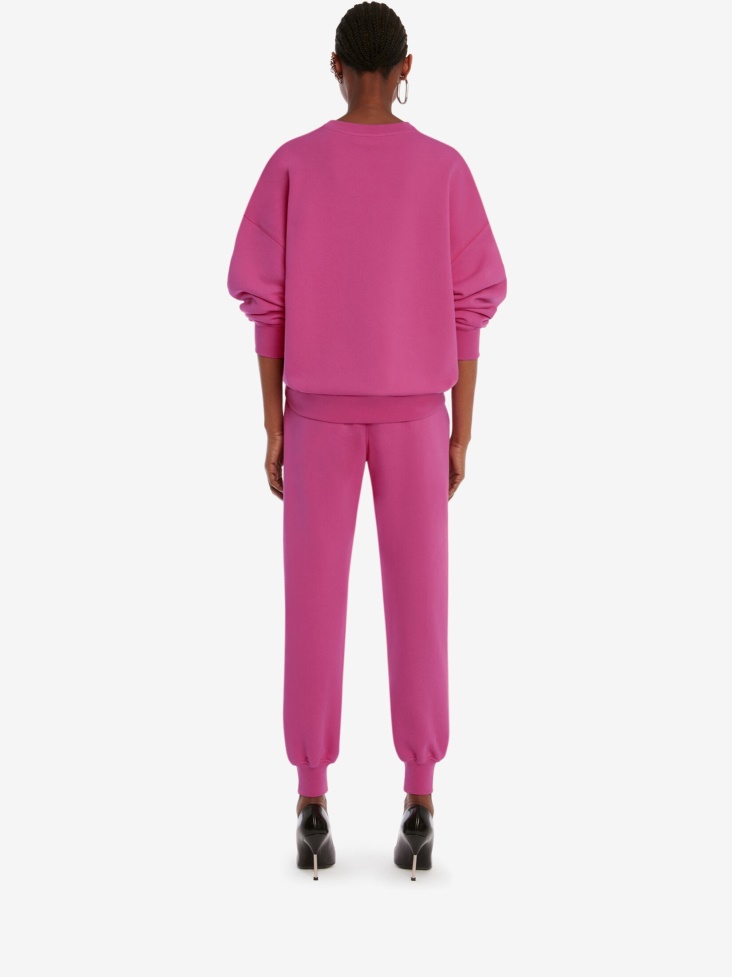 Bobby Pink Women's in Graffiti Joggers Fashion Alexander McQueen