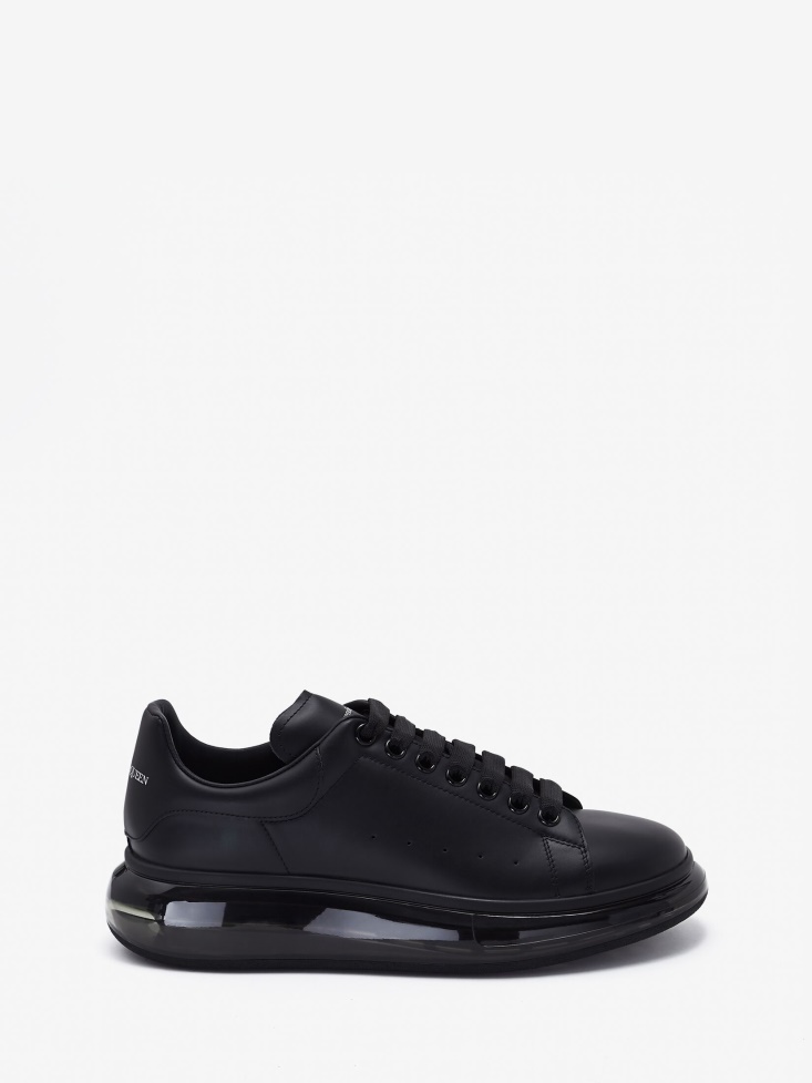 Men's Oversized Sneaker Black Fashion Alexander McQueen