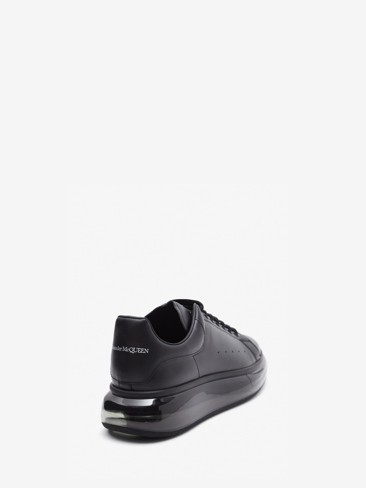 Men's Oversized Sneaker Black Fashion Alexander McQueen