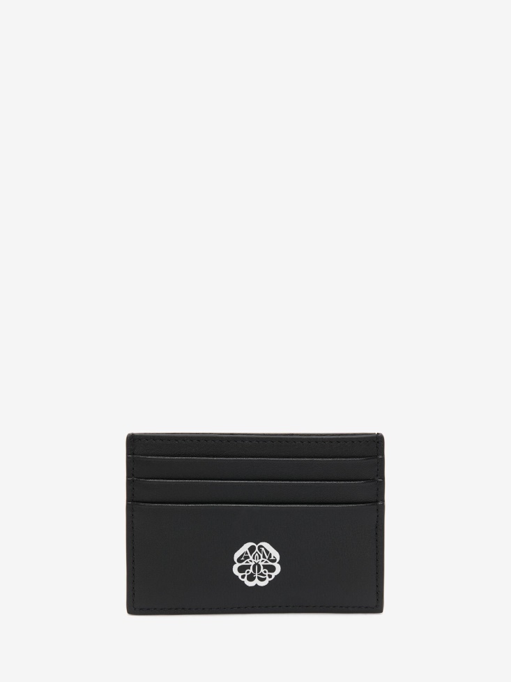 Black Fashion Alexander McQueen Men's The Harness Card Holder