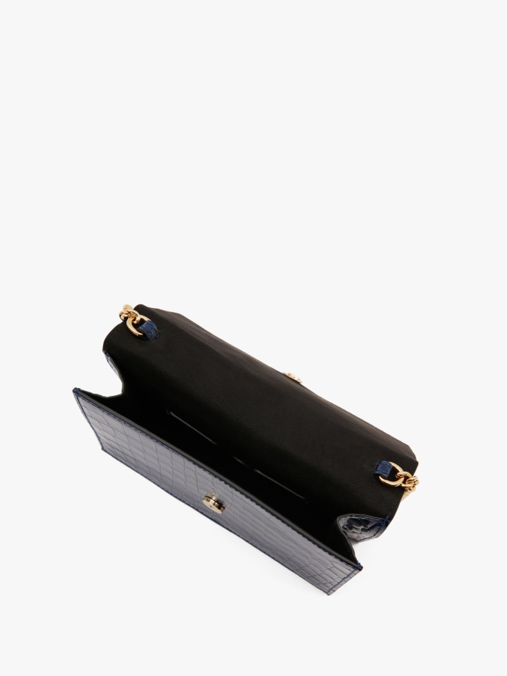 Women's Small Skull Bag Navy Fashion Alexander McQueen