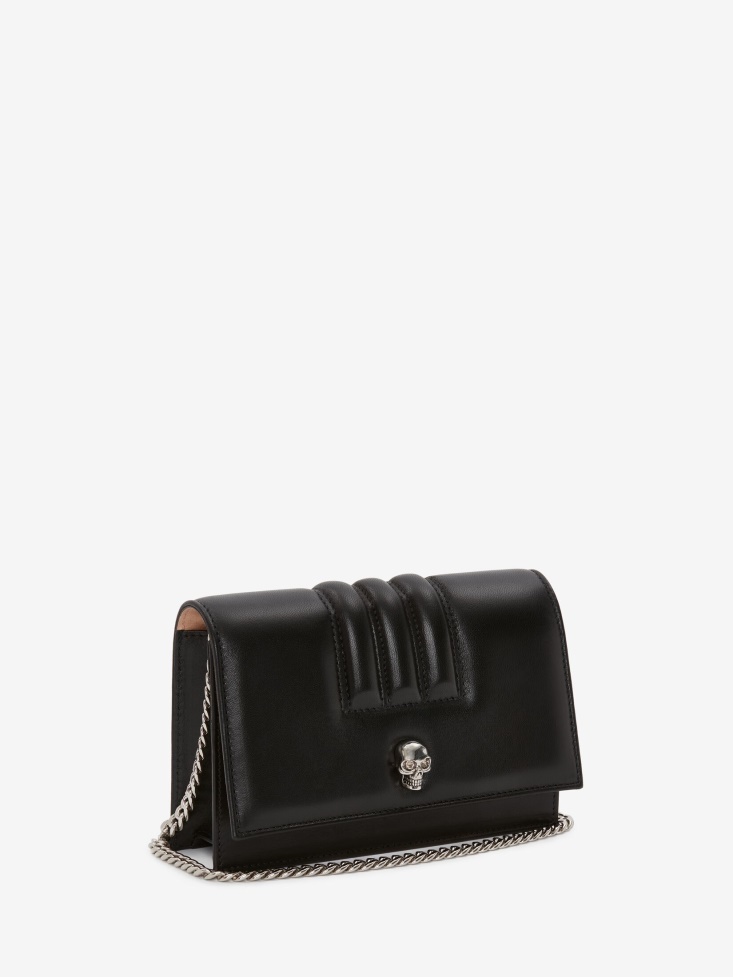 Black Women's Small Quilted Skull Bag Fashion Alexander McQueen