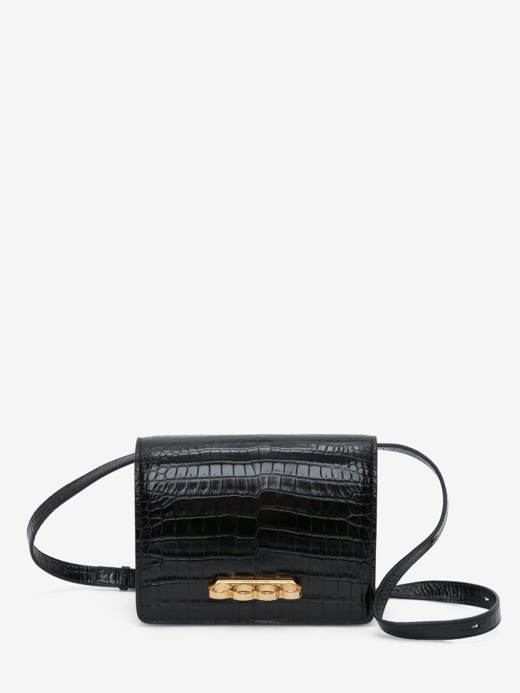 Fashion Alexander McQueen Women's The Four Ring Black