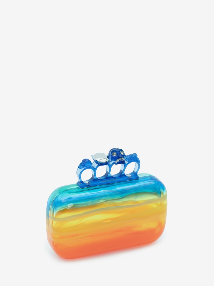 Women's Knuckle Clutch Fashion Alexander McQueen Multicolor