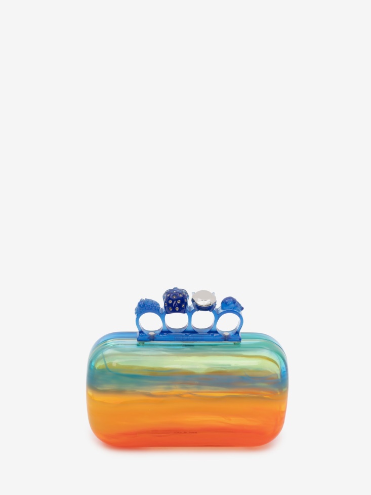 Women's Knuckle Clutch Fashion Alexander McQueen Multicolor
