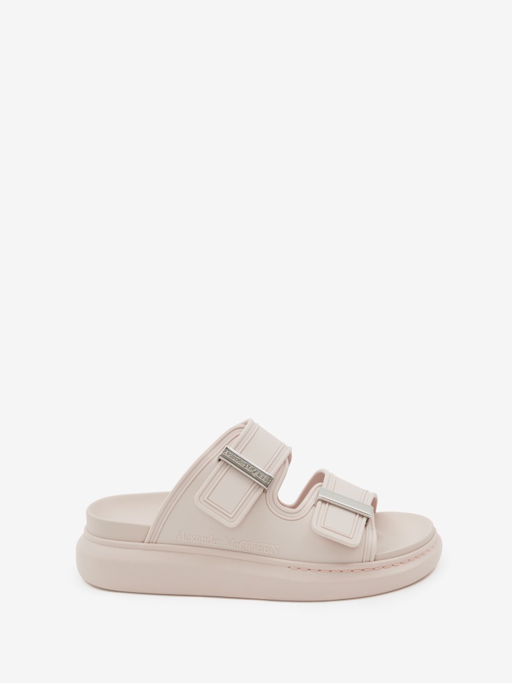 Tea Rose Fashion Alexander McQueen Women's Hybrid Slide