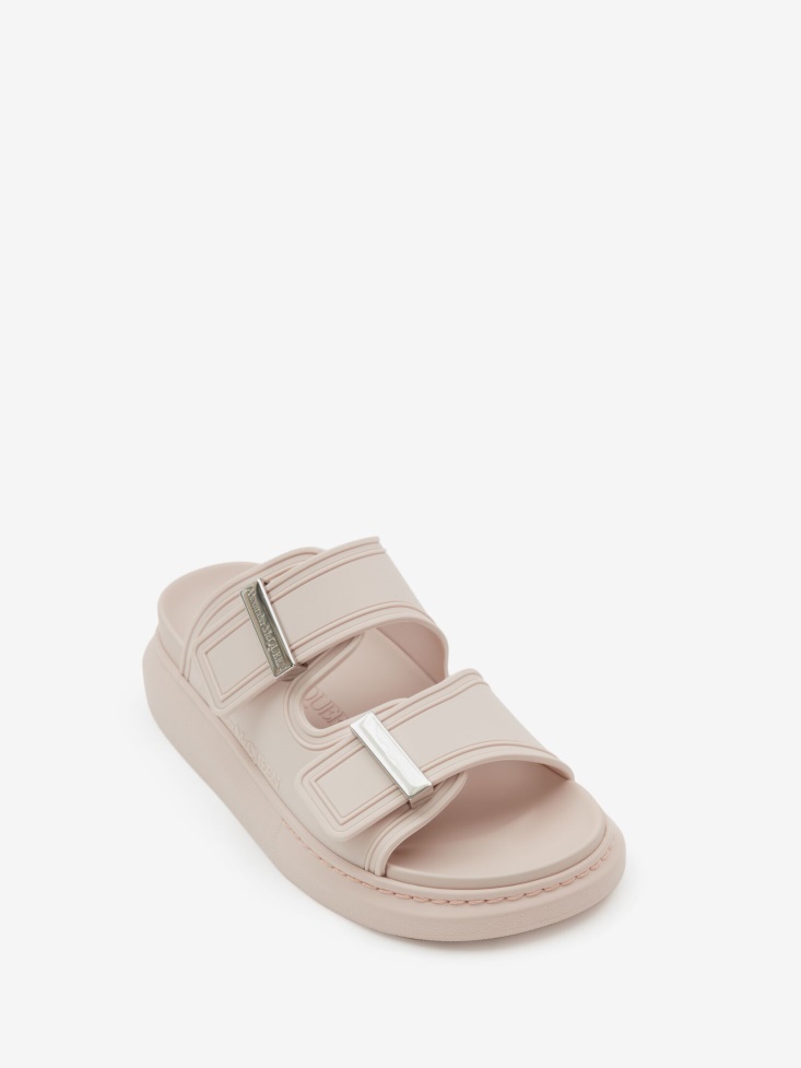 Tea Rose Fashion Alexander McQueen Women's Hybrid Slide