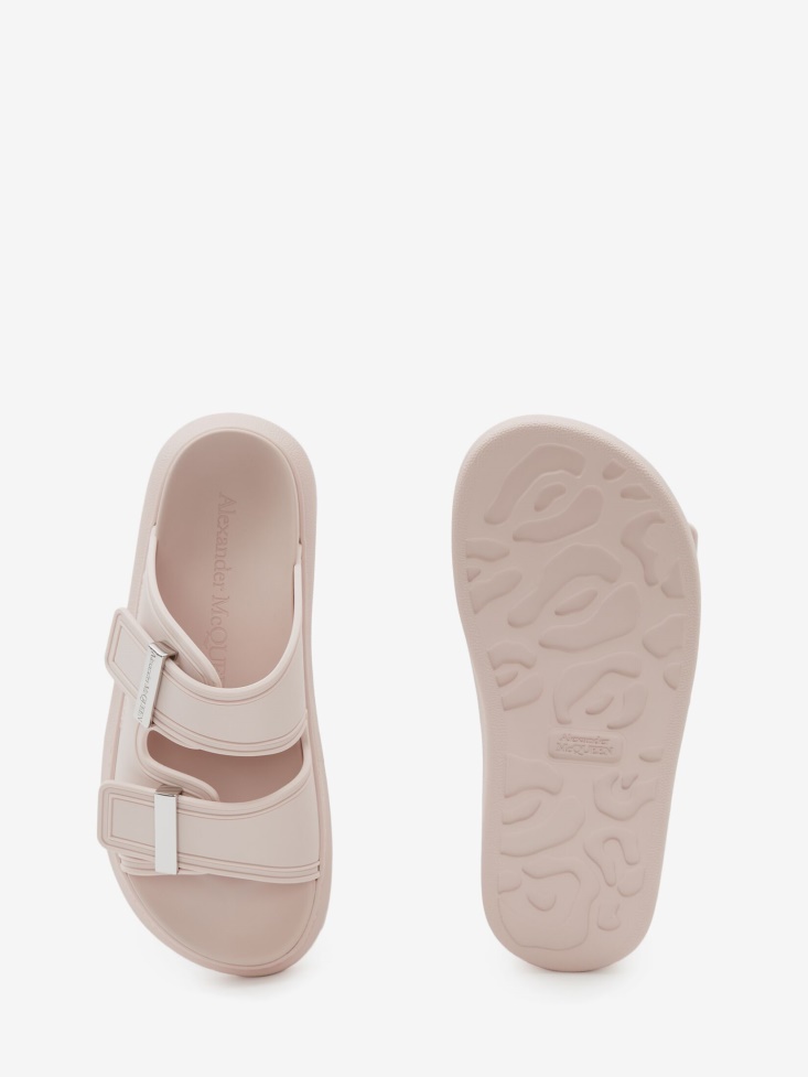 Tea Rose Fashion Alexander McQueen Women's Hybrid Slide