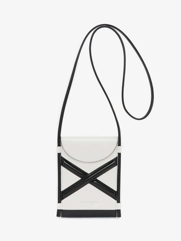 Women's The Curve Micro Fashion Alexander McQueen Ivory/Black