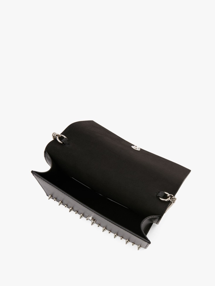 Black Fashion Alexander McQueen Women's Small Skull Bag