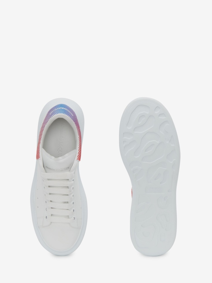 Fashion Alexander McQueen White/Multicolour Men's Oversized Sneaker