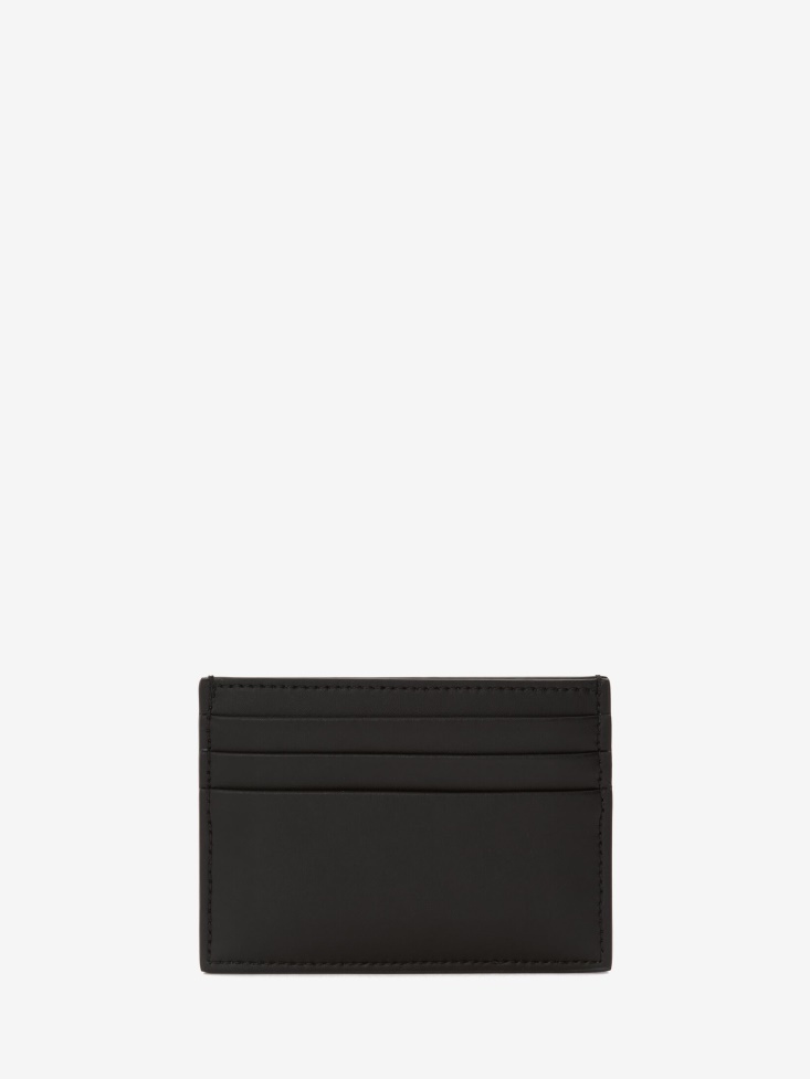 Black Men's in Graffiti Cardholder Fashion Alexander McQueen