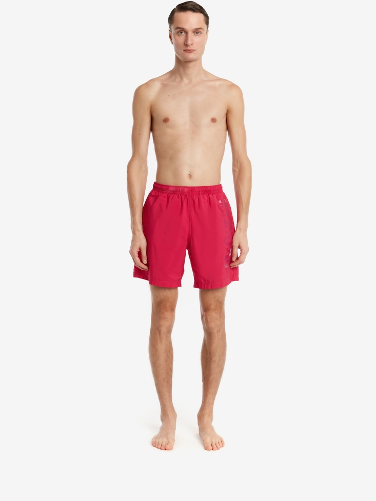 Men's in Graffiti Swim Shorts Fashion Alexander McQueen Fuxia/Pink